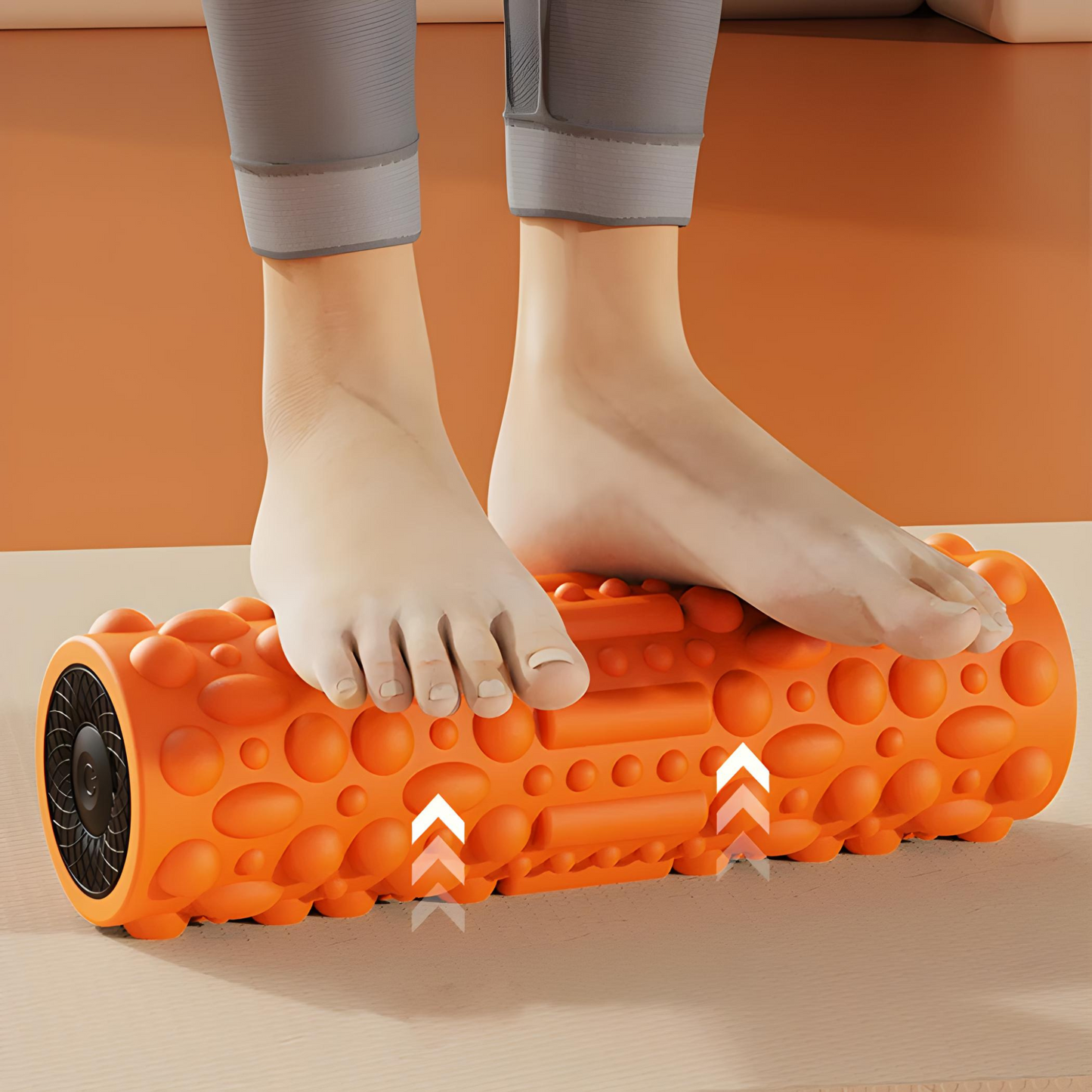 Vibrating Faszienrolle – Muskelmassage für Sport & Yoga