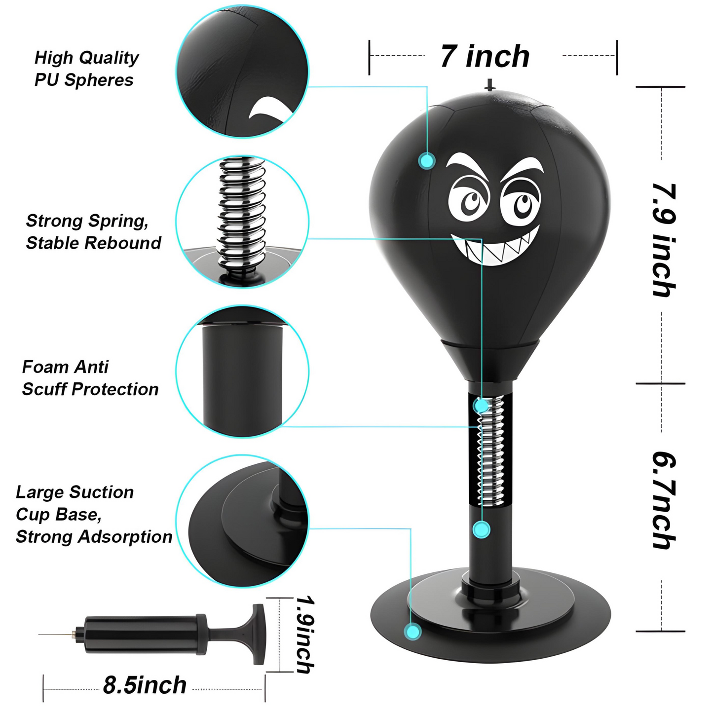 Desktop Punching Ball - The Ultimate Stress Relief Toy for Your Desk