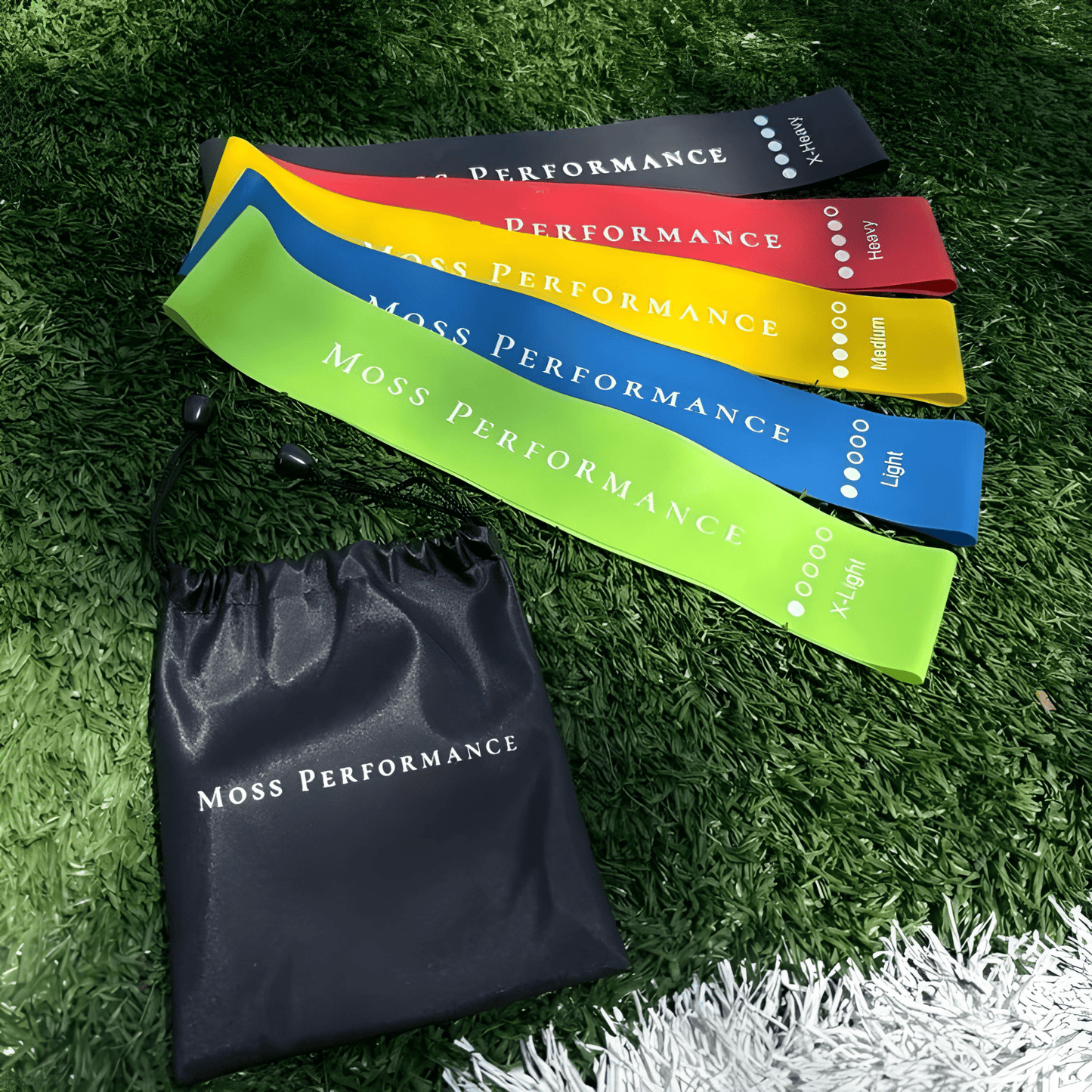 Loop Resistance Bands Set – Premium Fitness Bänder (5er Set)