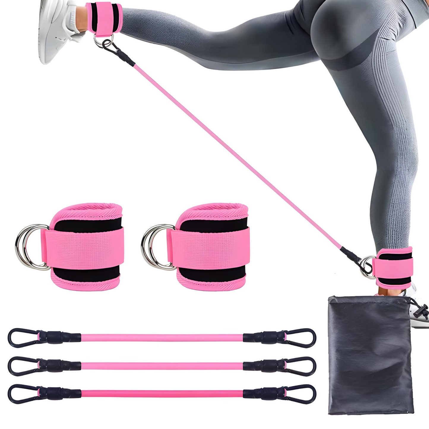 Elevate Your Workout with Ankle Resistance Bands for Stronger Legs and Glutes
