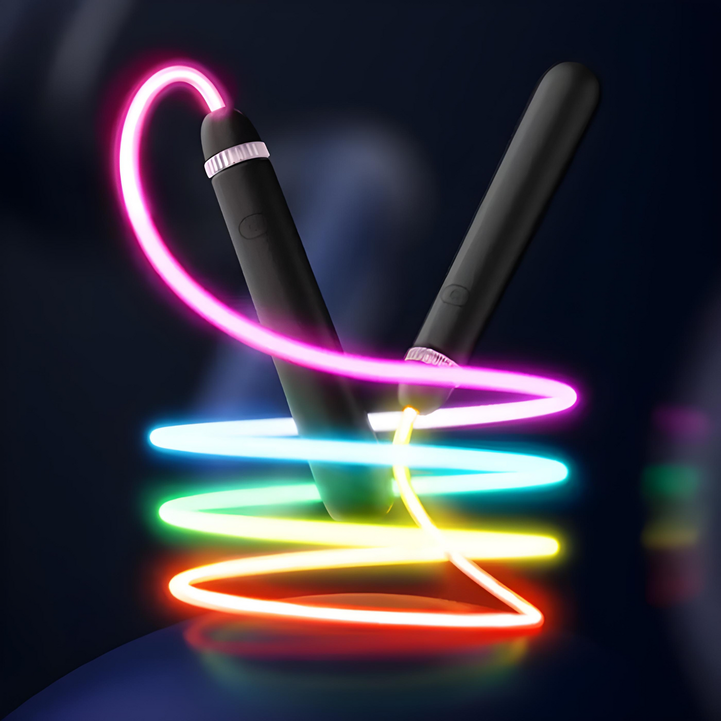 Begeisterndes LED Springseil mit Farbwechsel – USB Wiederaufladbar für Kinder und großartige Fitness!