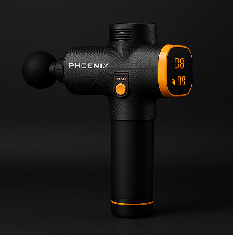 Massage Gun Phoenix A2 – Tiefengewebe Vibrationsmassagegerät