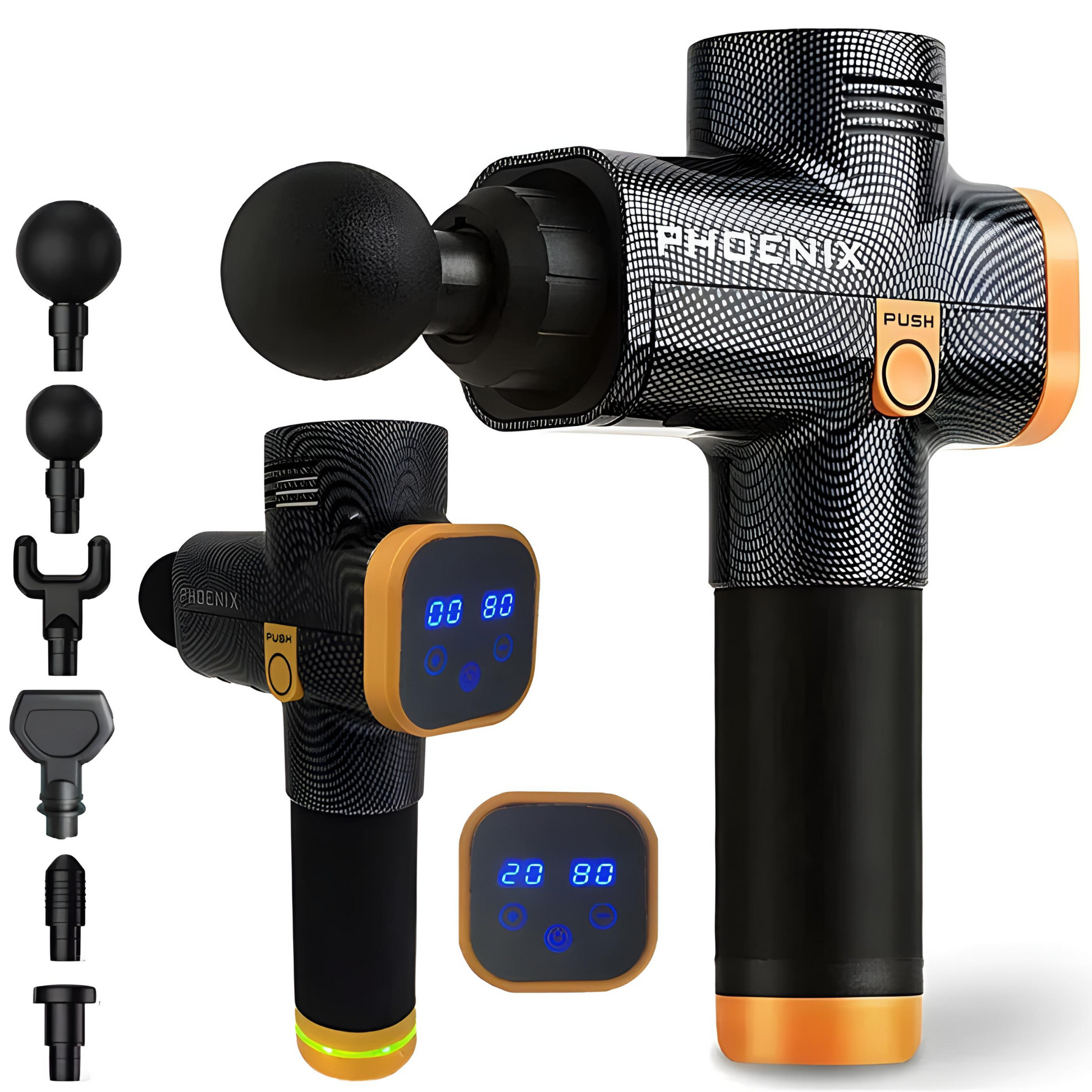 Massage Gun Phoenix A2 – Tiefengewebe Vibrationsmassagegerät