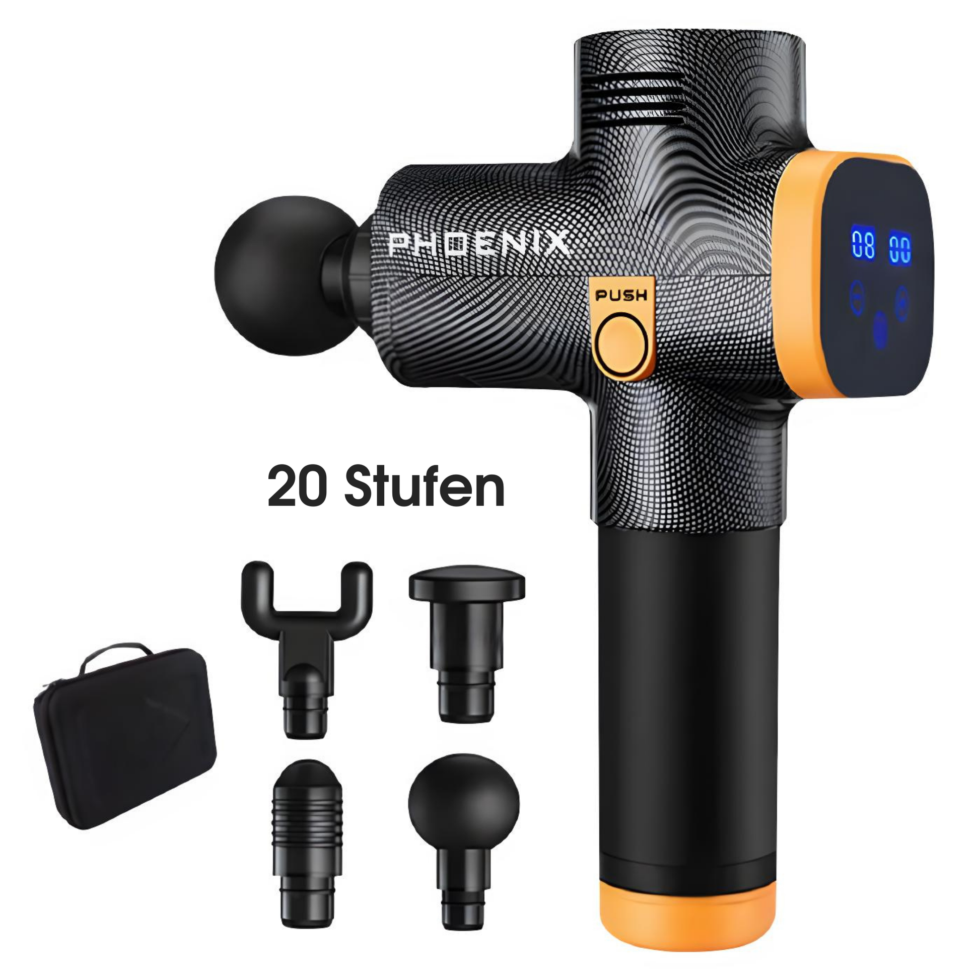 Massage Gun Phoenix A2 – Tiefengewebe Vibrationsmassagegerät