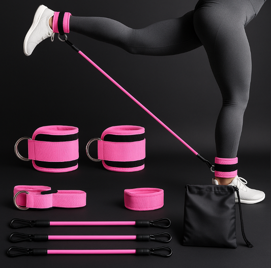 Elevate Your Workout with Ankle Resistance Bands for Stronger Legs and Glutes