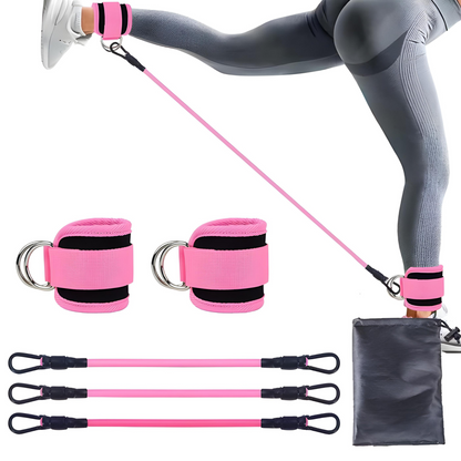 Elevate Your Workout with Ankle Resistance Bands for Stronger Legs and Glutes